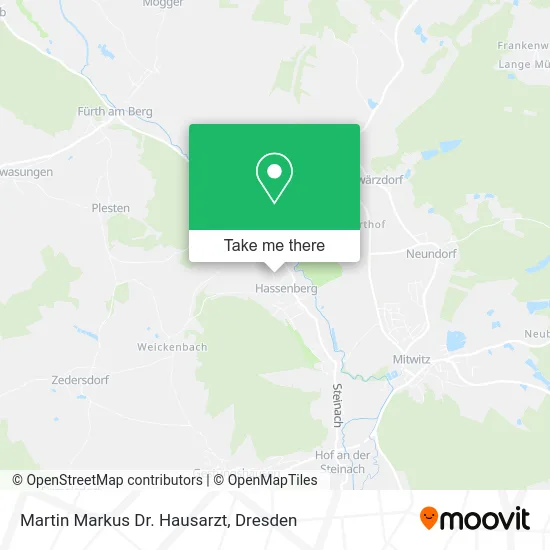 Карта Martin Markus Dr. Hausarzt