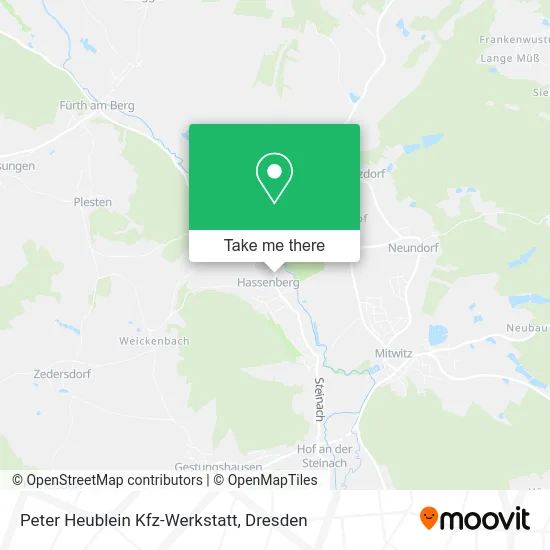 Карта Peter Heublein Kfz-Werkstatt