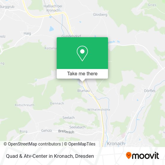 Карта Quad & Atv-Center in Kronach