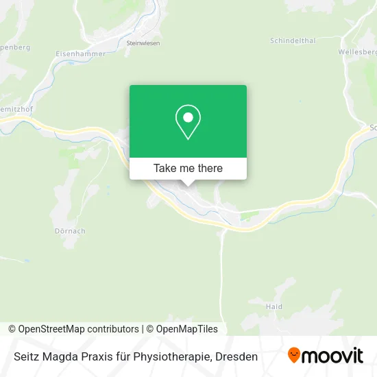 Карта Seitz Magda Praxis für Physiotherapie