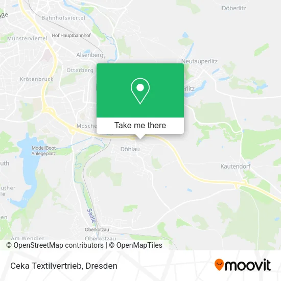 Карта Ceka Textilvertrieb