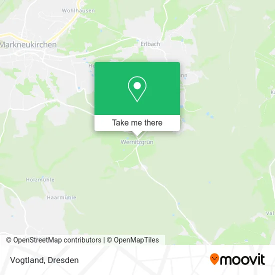 Карта Vogtland