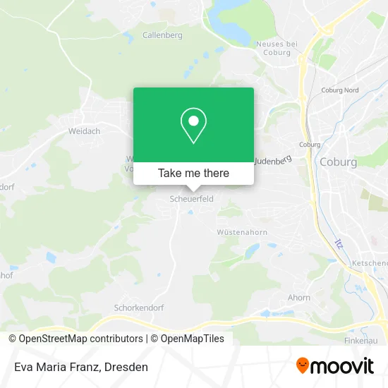 Карта Eva Maria Franz