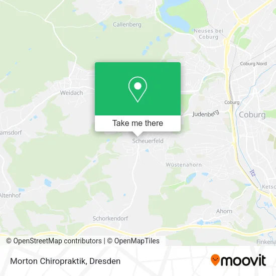 Карта Morton Chiropraktik