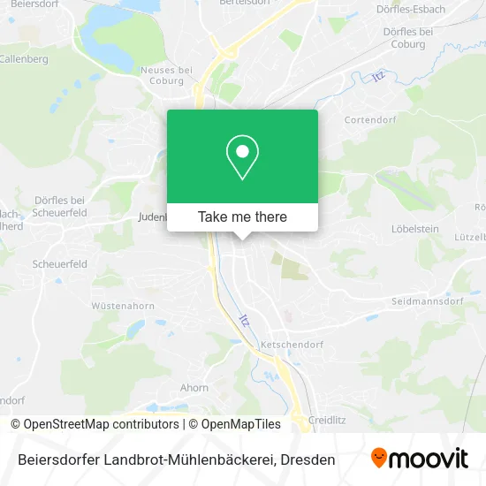 Карта Beiersdorfer Landbrot-Mühlenbäckerei