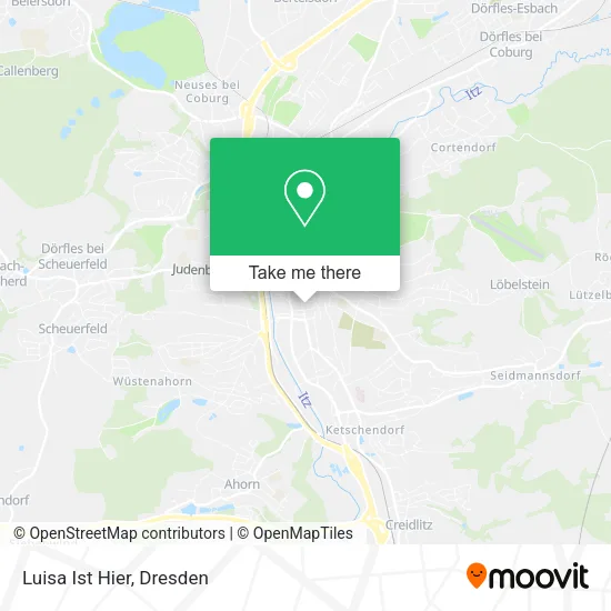 Карта Luisa Ist Hier