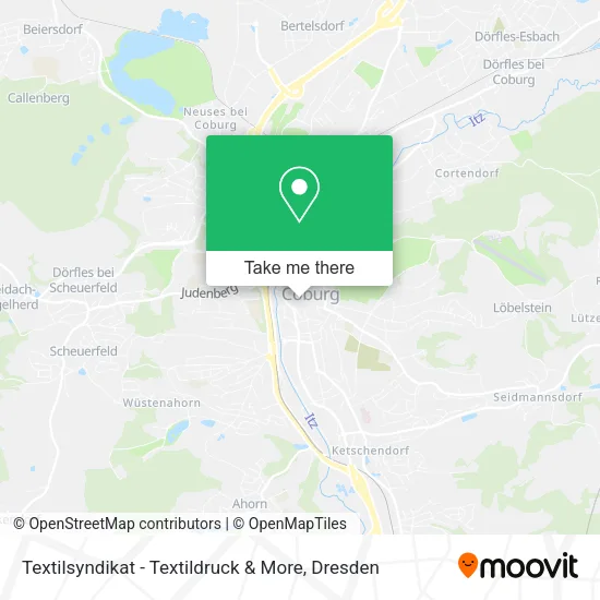 Карта Textilsyndikat - Textildruck & More