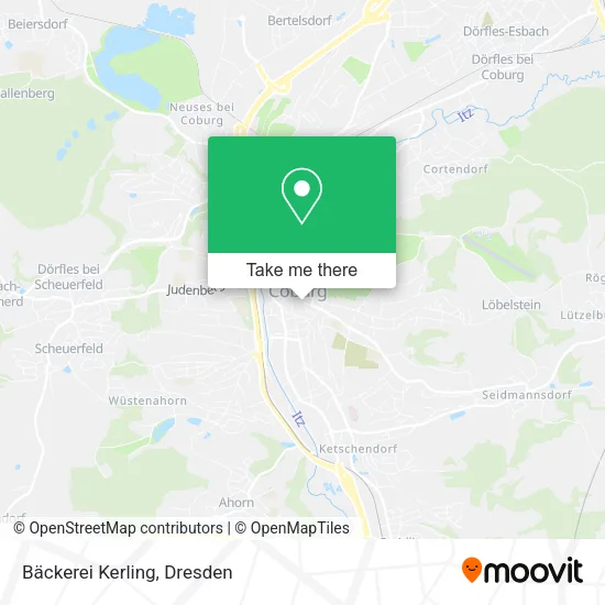Карта Bäckerei Kerling