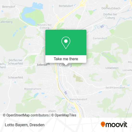 Карта Lotto Bayern