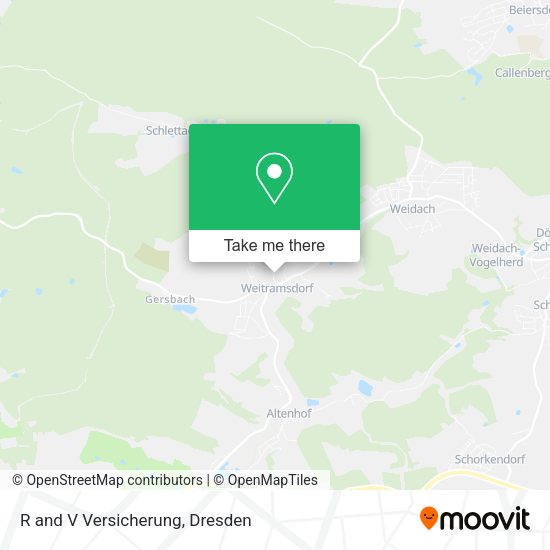 Карта R and V Versicherung