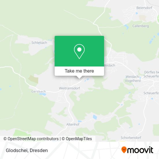 Карта Glodschei