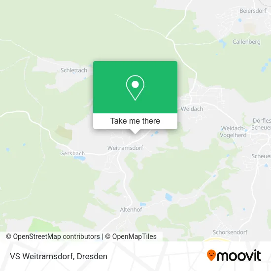 Карта VS Weitramsdorf