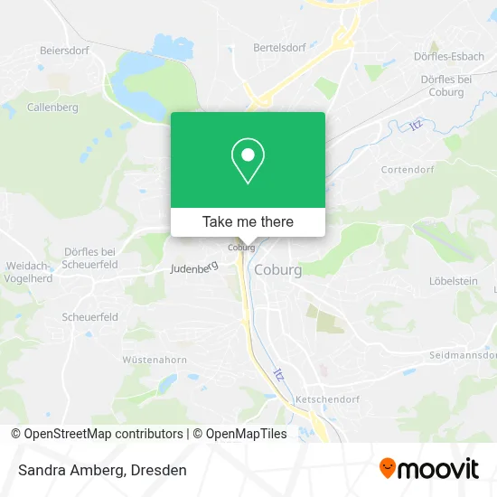 Sandra Amberg map