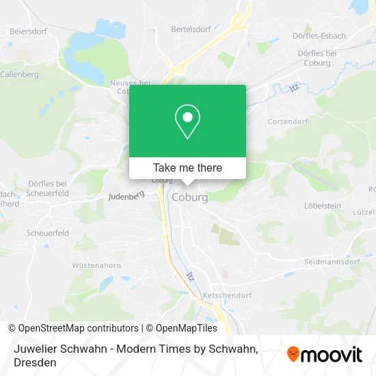 Карта Juwelier Schwahn - Modern Times by Schwahn
