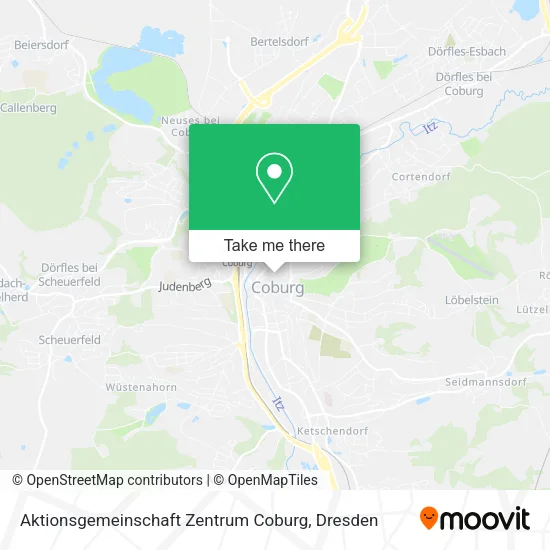 Aktionsgemeinschaft Zentrum Coburg map