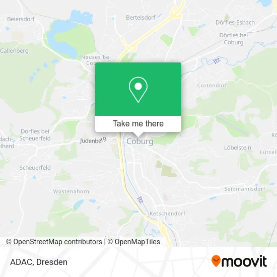 Карта ADAC