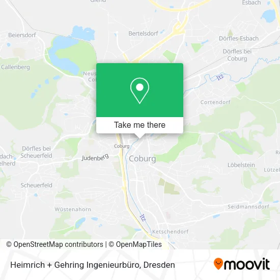Карта Heimrich + Gehring Ingenieurbüro