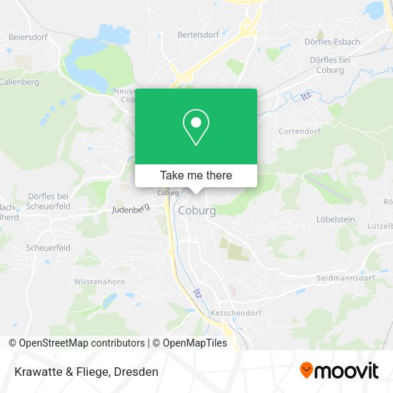 Карта Krawatte & Fliege