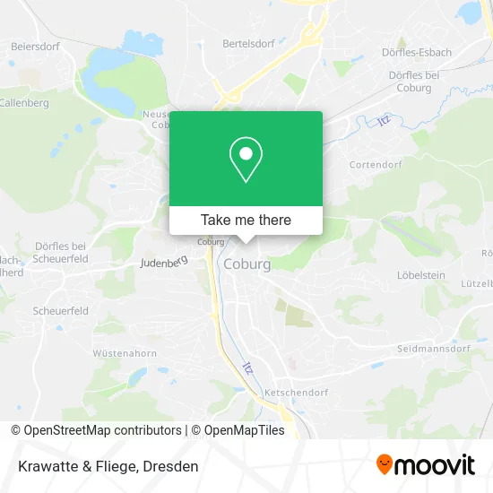 Карта Krawatte & Fliege