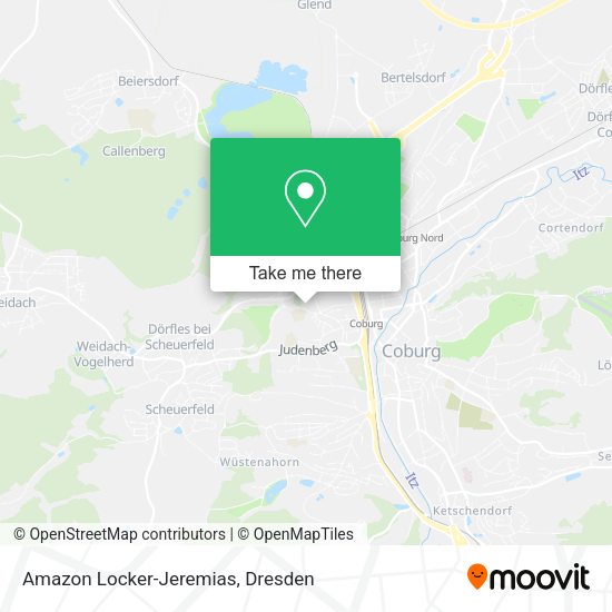 Карта Amazon Locker-Jeremias