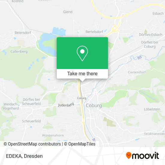 EDEKA map