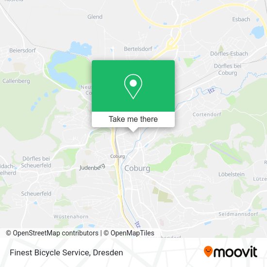 Карта Finest Bicycle Service