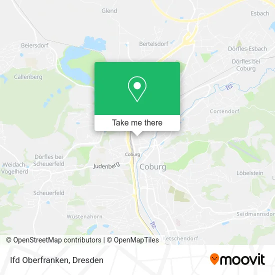 Карта Ifd Oberfranken