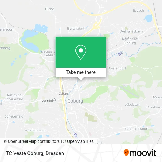 Карта TC Veste Coburg