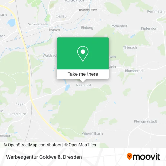 Карта Werbeagentur Goldweiß