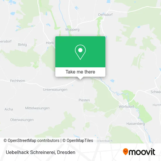 Карта Uebelhack Schreinerei