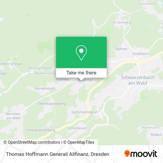 Карта Thomas Hoffmann Generali Allfinanz