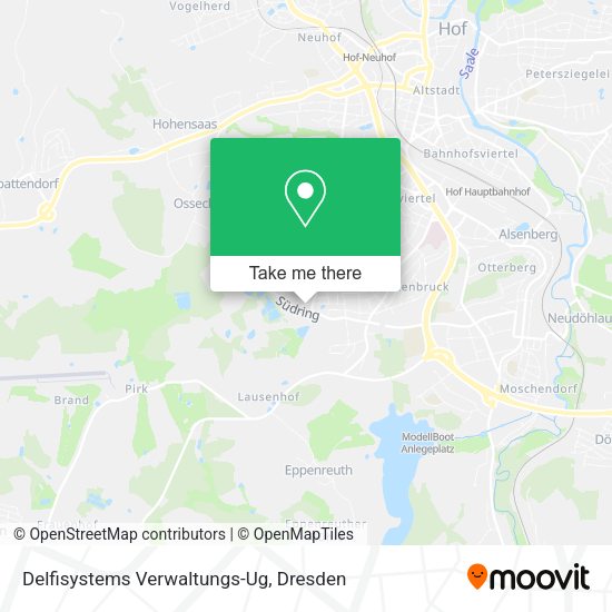 Карта Delfisystems Verwaltungs-Ug