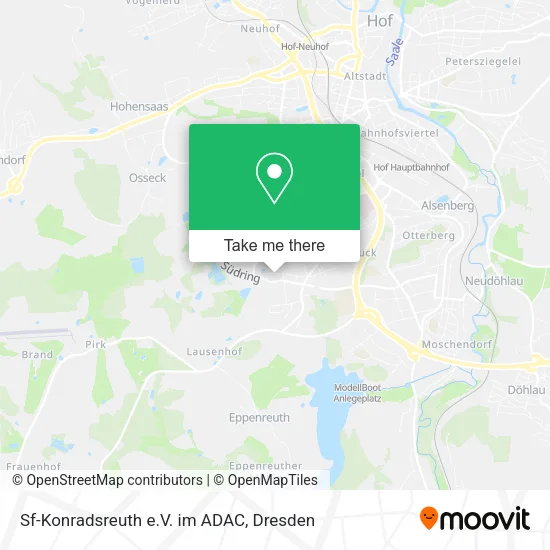 Карта Sf-Konradsreuth e.V. im ADAC