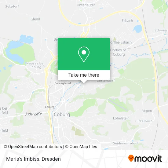 Карта Maria's Imbiss