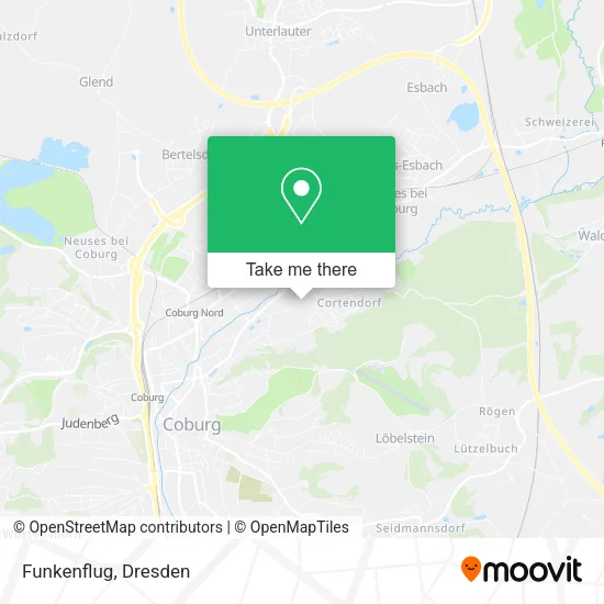 Карта Funkenflug