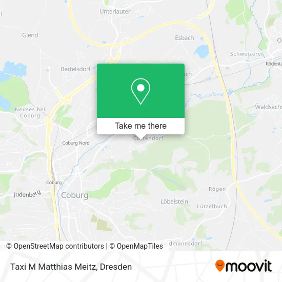 Карта Taxi M Matthias Meitz