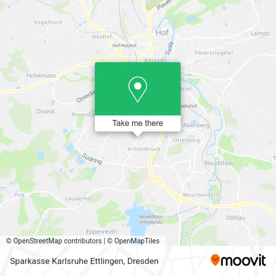 Карта Sparkasse Karlsruhe Ettlingen