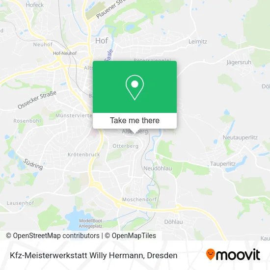 Карта Kfz-Meisterwerkstatt Willy Hermann