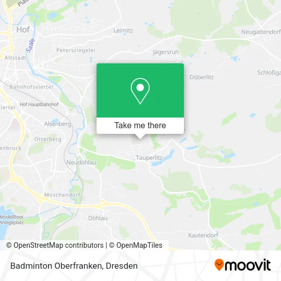 Карта Badminton Oberfranken