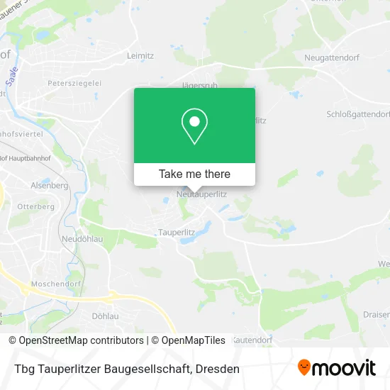Карта Tbg Tauperlitzer Baugesellschaft