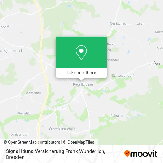 Карта Signal Iduna Versicherung Frank Wunderlich