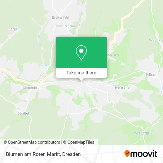 Карта Blumen am Roten Markt