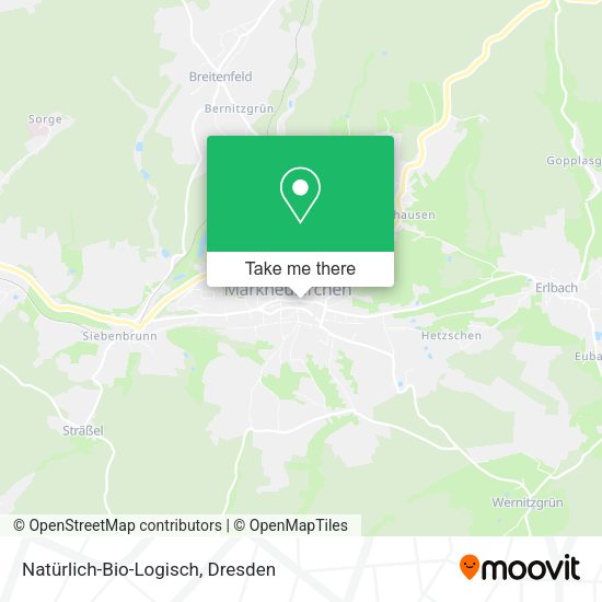 Карта Natürlich-Bio-Logisch