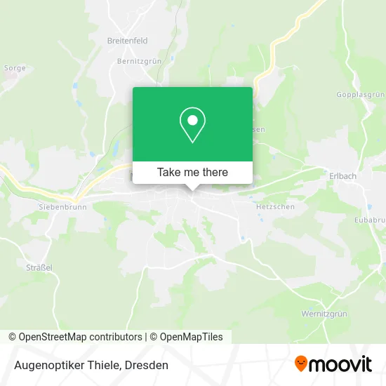 Карта Augenoptiker Thiele