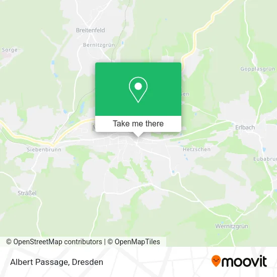 Карта Albert Passage