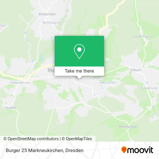 Карта Burger 25 Markneukirchen