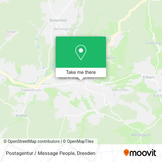 Карта Postagentur / Message People