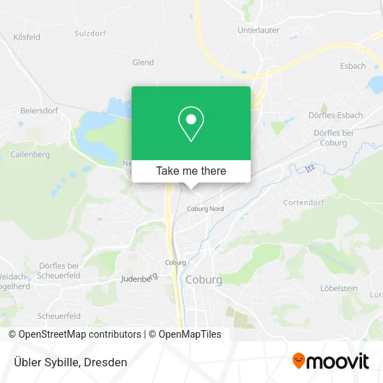 Карта Übler Sybille