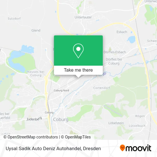 Карта Uysal Sadik Auto Deniz Autohandel