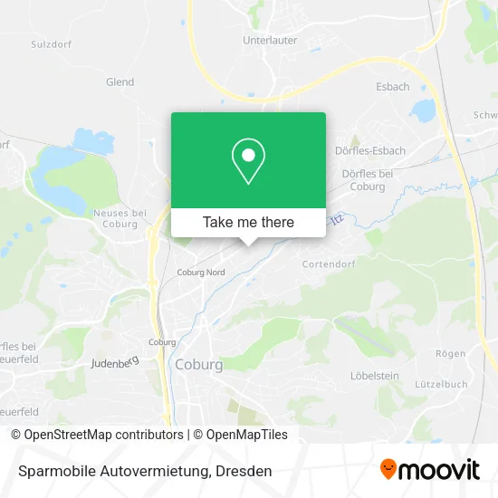 Карта Sparmobile Autovermietung